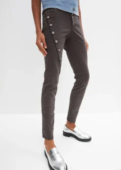Pantalon en twill de coton extensible