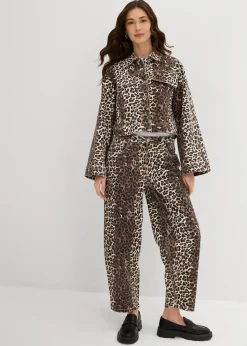 Pantalon en twill de coton extensible