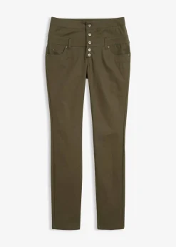 Pantalon en twill extensible