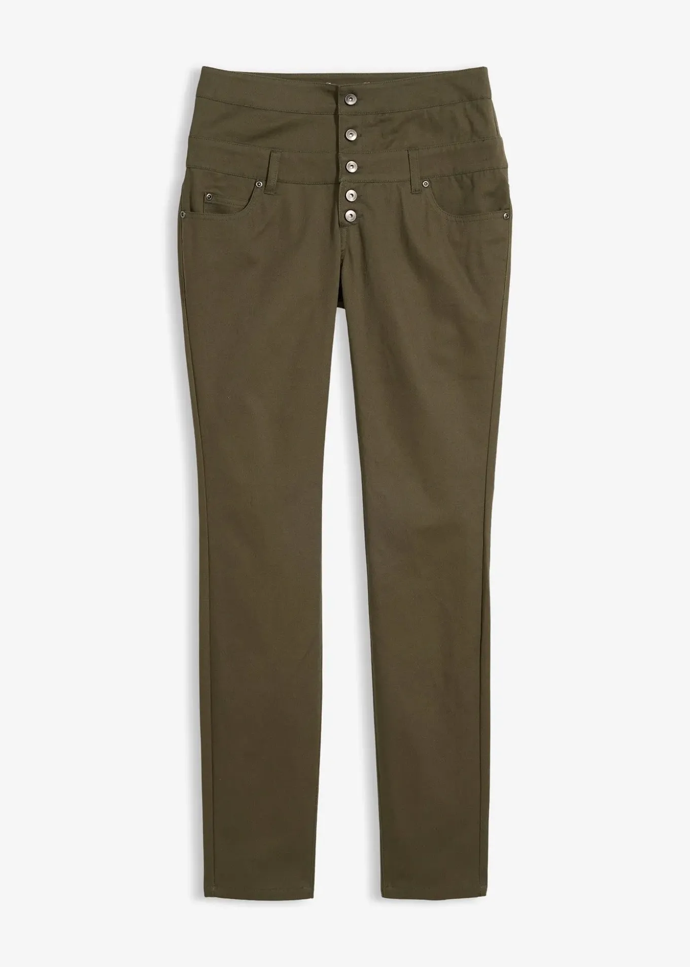 Pantalon en twill extensible