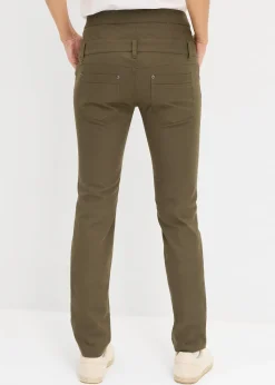Pantalon en twill extensible