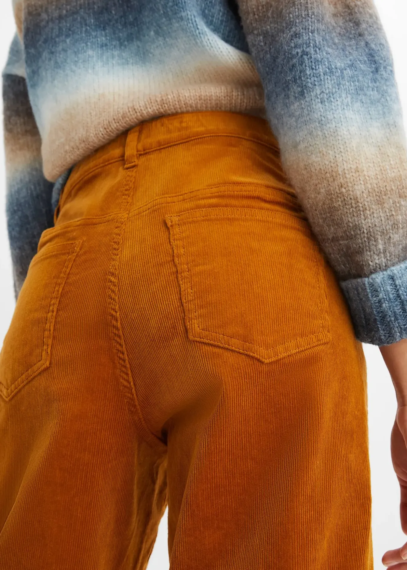 Pantalon en velours côtelé