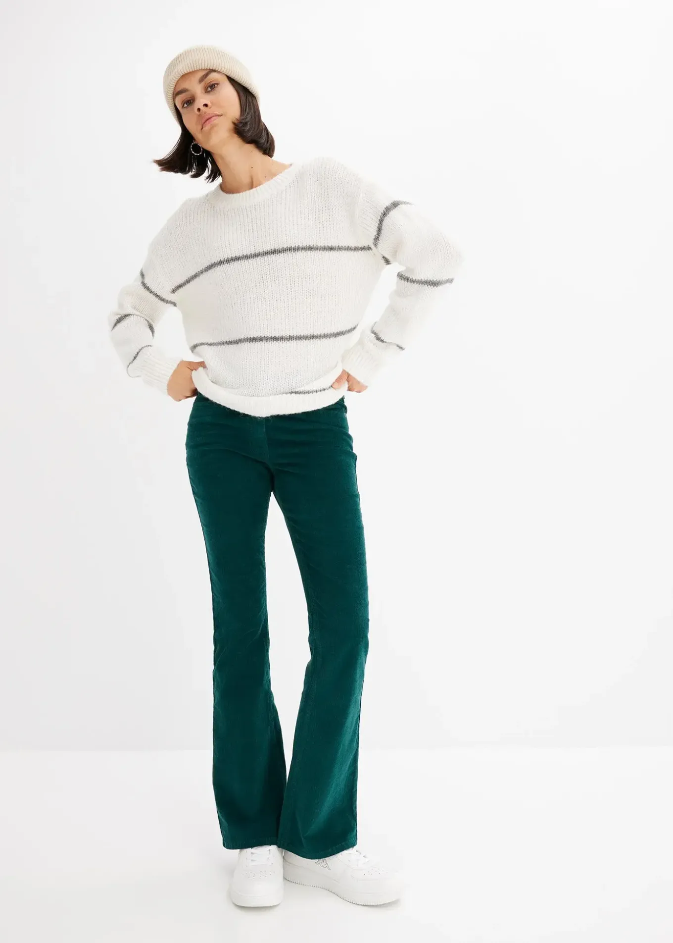 Pantalon en velours côtelé