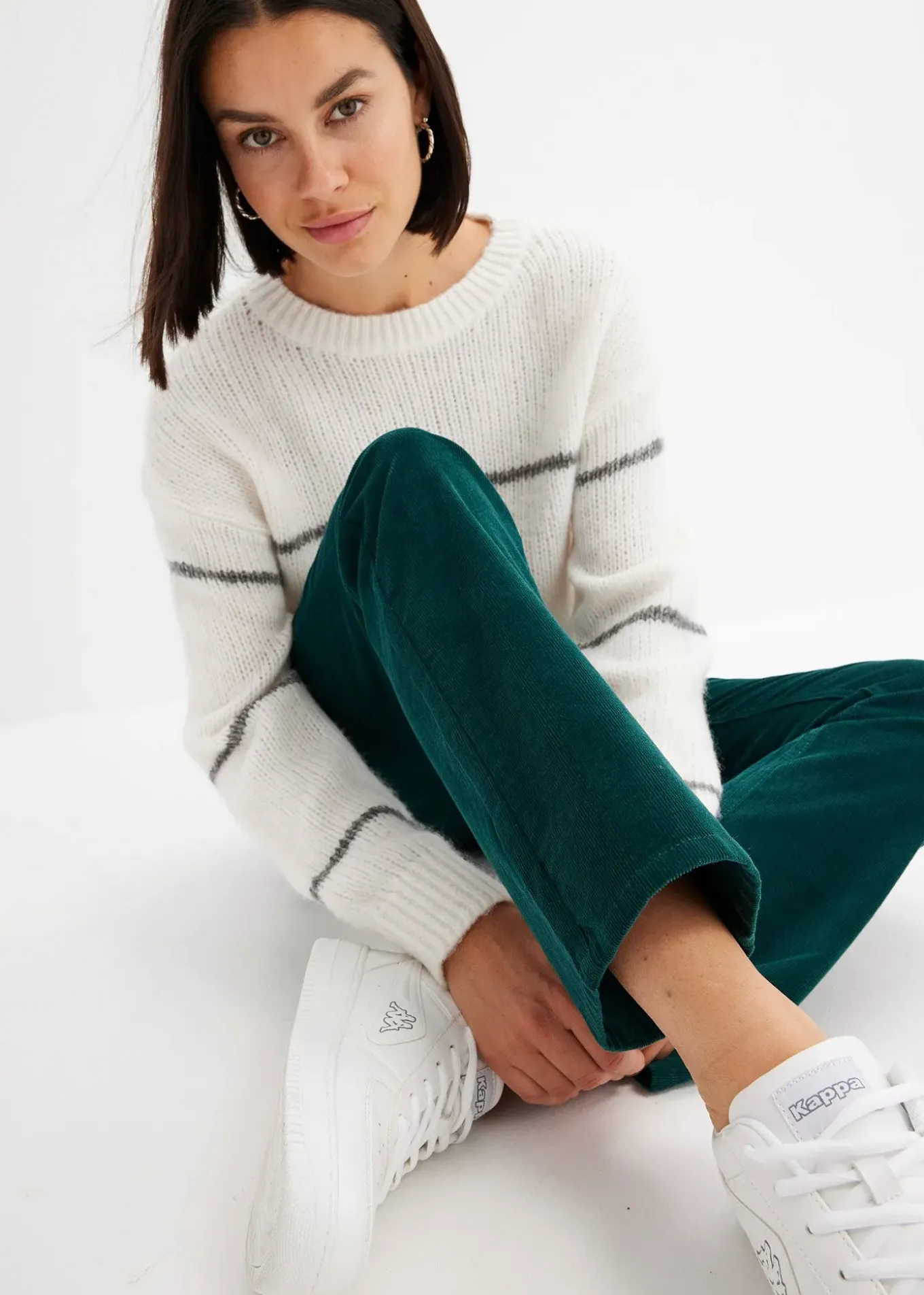 Pantalon en velours côtelé