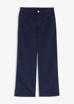 Pantalon en velours côtelé doux
