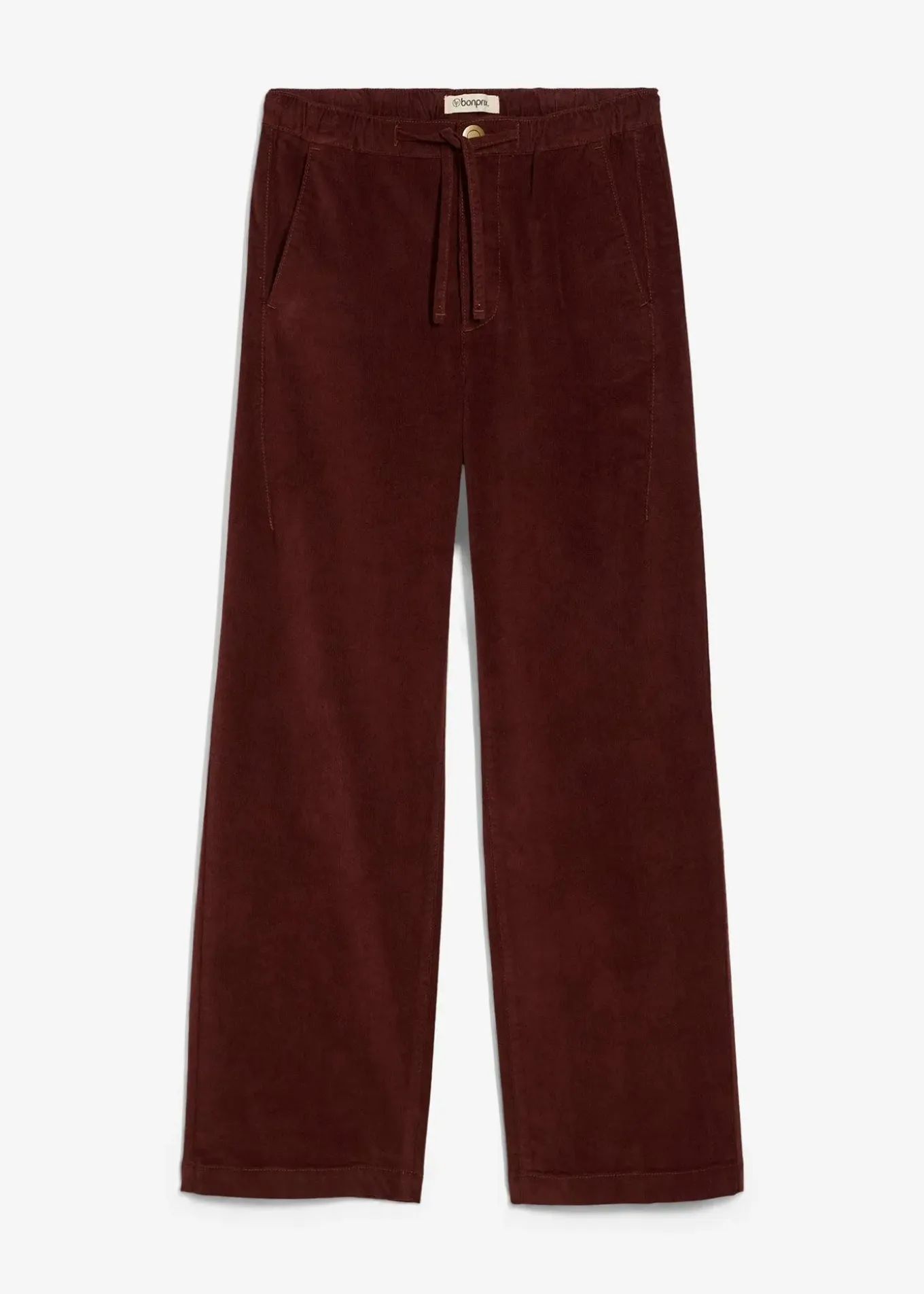 Pantalon en velours côtelé, coton extensible