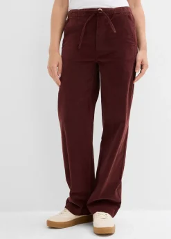 Pantalon en velours côtelé, coton extensible