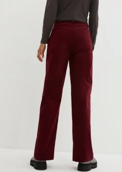 Pantalon en velours côtelé extensible