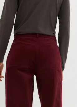 Pantalon en velours côtelé extensible