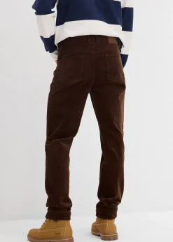 Pantalon en velours côtelé extensible et confortable, Slim