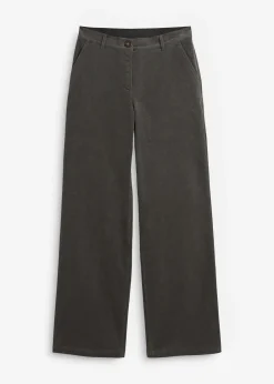 Pantalon en velours côtelé extensible