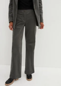 Pantalon en velours côtelé extensible