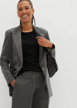 Pantalon en velours côtelé extensible