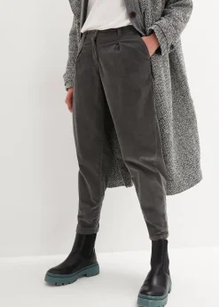 Pantalon en velours côtelé, Balloon Fit