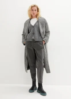 Pantalon en velours côtelé, Balloon Fit