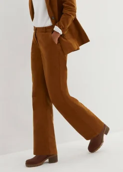 Pantalon en velours côtelé extensible