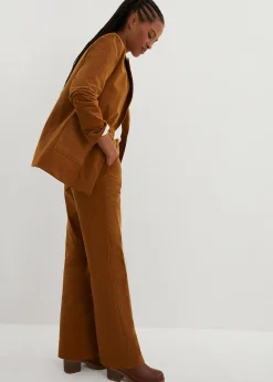 Pantalon en velours côtelé extensible