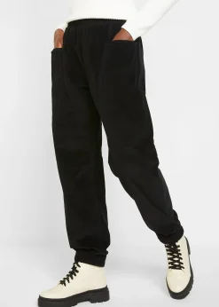 Pantalon en velours côtelé, coton extensible