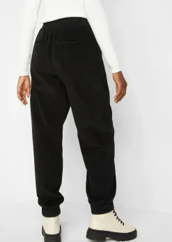 Pantalon en velours côtelé, coton extensible