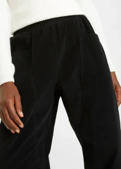 Pantalon en velours côtelé, coton extensible