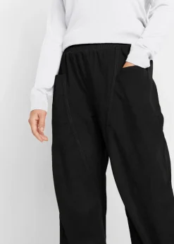 Pantalon en velours côtelé, coton extensible