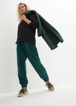 Pantalon en velours côtelé, coton extensible