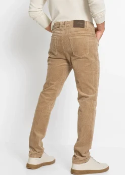 Pantalon en velours côtelé extensible et confortable, Slim