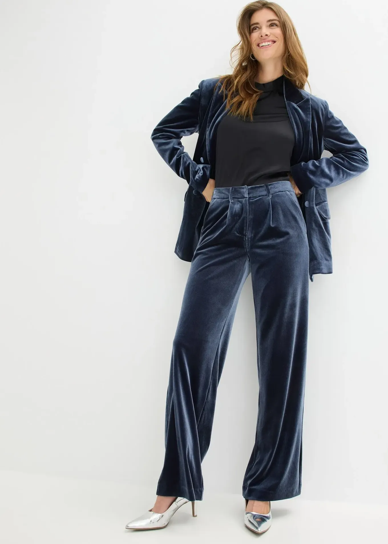 Pantalon en velours doux