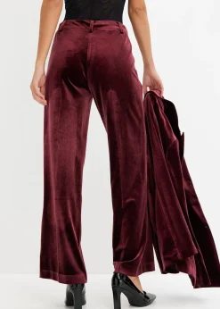 Pantalon en velours doux