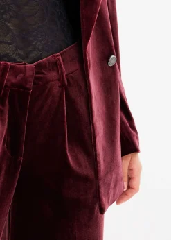 Pantalon en velours doux