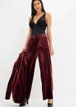 Pantalon en velours doux