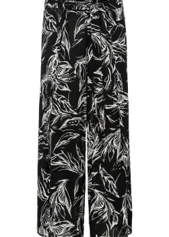 Pantalon en viscose texturée