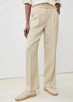 Pantalon et ceinture (ens. 2 pces)