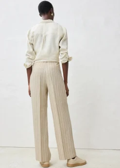 Pantalon et ceinture (ens. 2 pces)