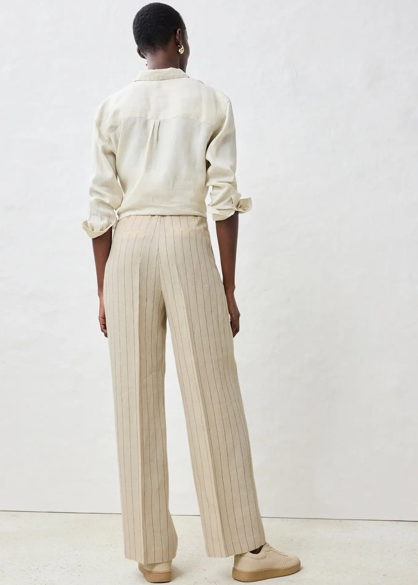 Pantalon et ceinture (ens. 2 pces)