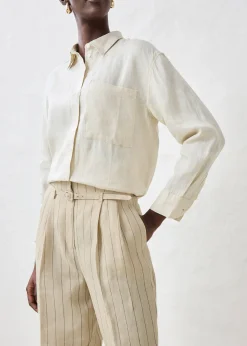 Pantalon et ceinture (ens. 2 pces)