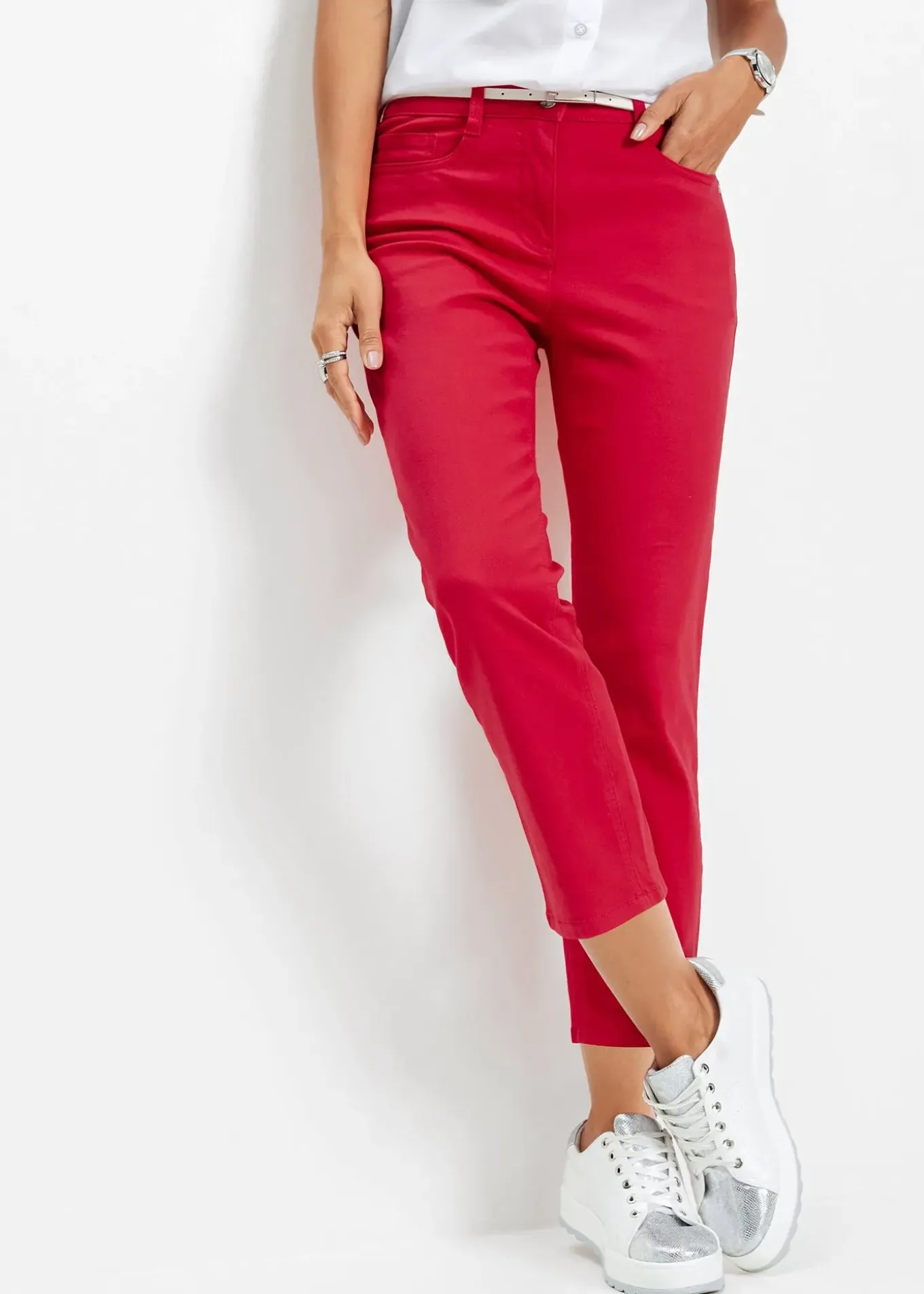 Pantalon extensible 7/8