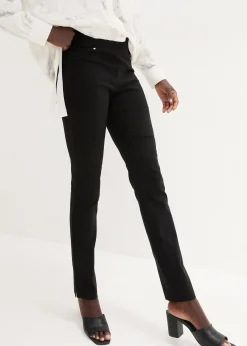 Pantalon extensible à taille entièrement élastiquée