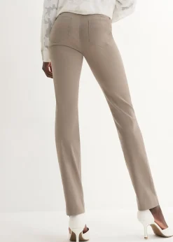 Pantalon extensible à taille entièrement élastiquée