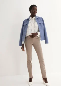 Pantalon extensible à taille entièrement élastiquée