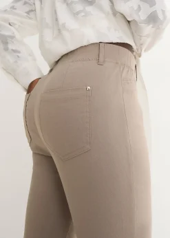 Pantalon extensible à taille entièrement élastiquée