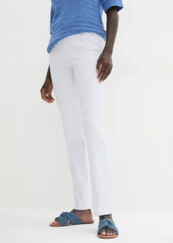 Pantalon extensible à taille entièrement élastiquée