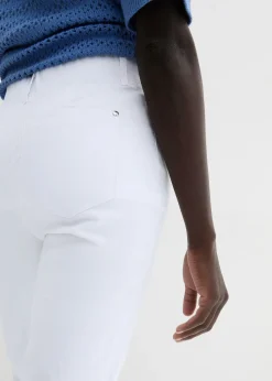 Pantalon extensible à taille entièrement élastiquée