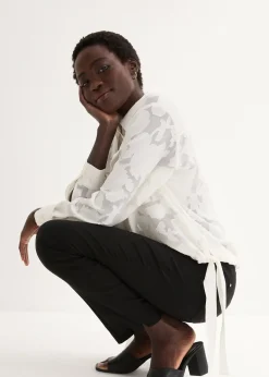 Pantalon extensible à taille entièrement élastiquée