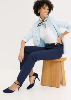 Pantalon extensible, bootcut