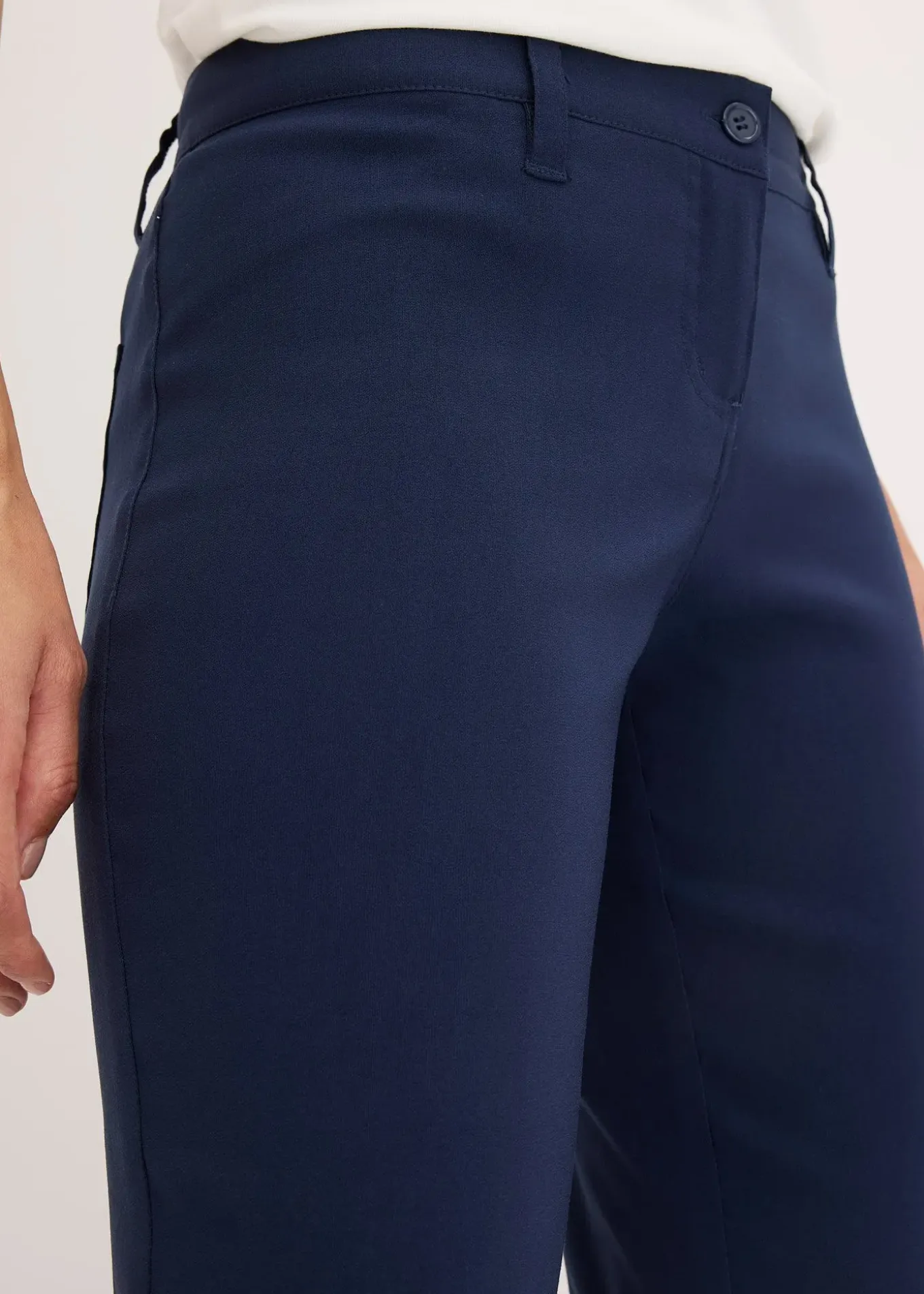 Pantalon extensible, bootcut