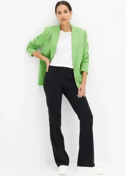 Pantalon extensible, bootcut