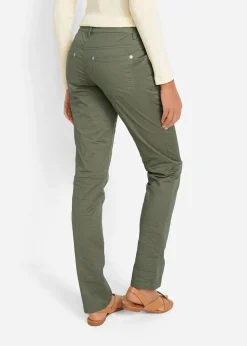 Pantalon extensible effet froissé