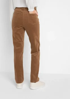 Pantalon extensible en velours côtelé