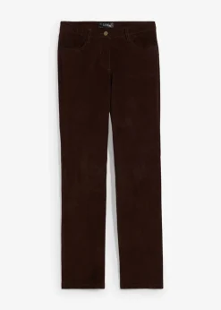 Pantalon extensible en velours côtelé